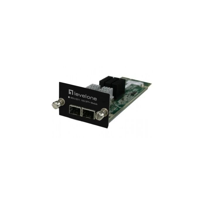 Level One MDU-0211 Módulo 2x 10G SFP+ para GTL-2881 y GTL-2882