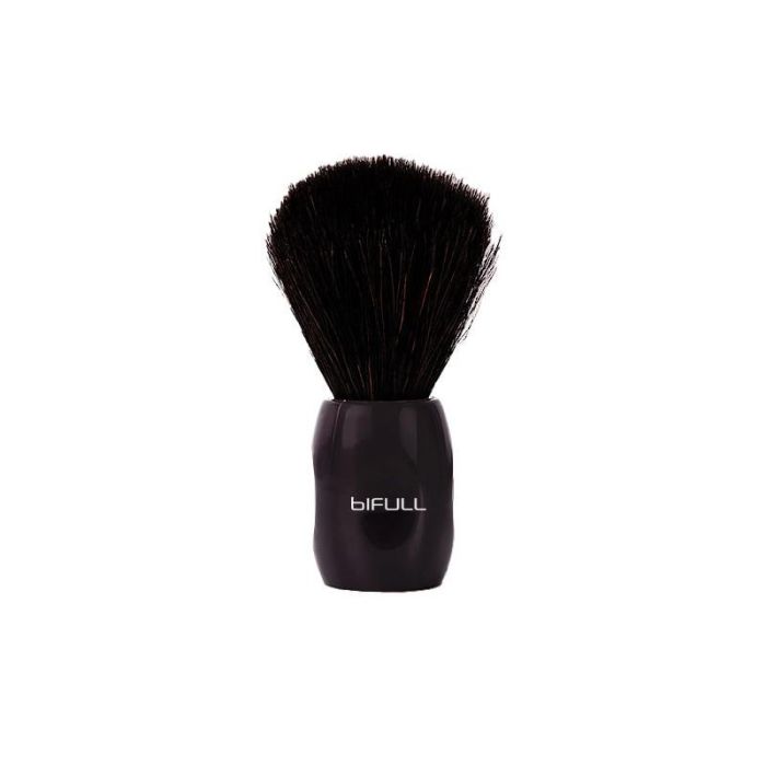 Brocha Afeitar Mango Plástico Pelo De Caballo Negro Shaving Brush Bifull Bifull