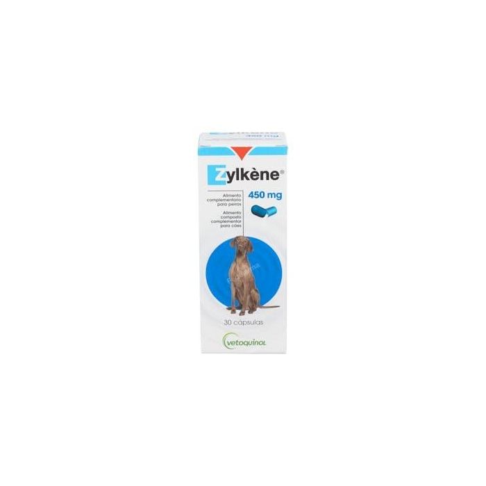 Vetoquinol Zylkene 450 mg - 30 Cápsulas para Alteraciones de Comportamiento en Perros