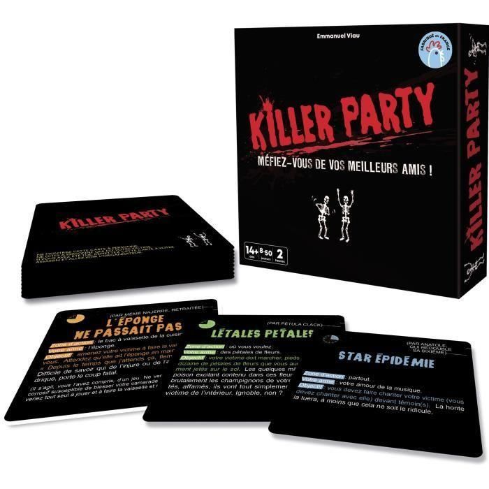 Killer Party - Asmodee - Juego de fiesta - 14 años 1 Killer Party - Asmodee - Juego de fiesta - 14 años 1