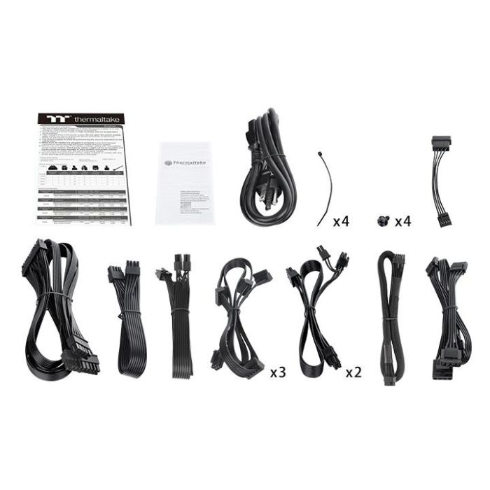 Thermaltake Tt Toughpower GF3 1000W ATX3.0 PCIe Gen 5.0 Ready 80+ Gold Fuente de Alimentación