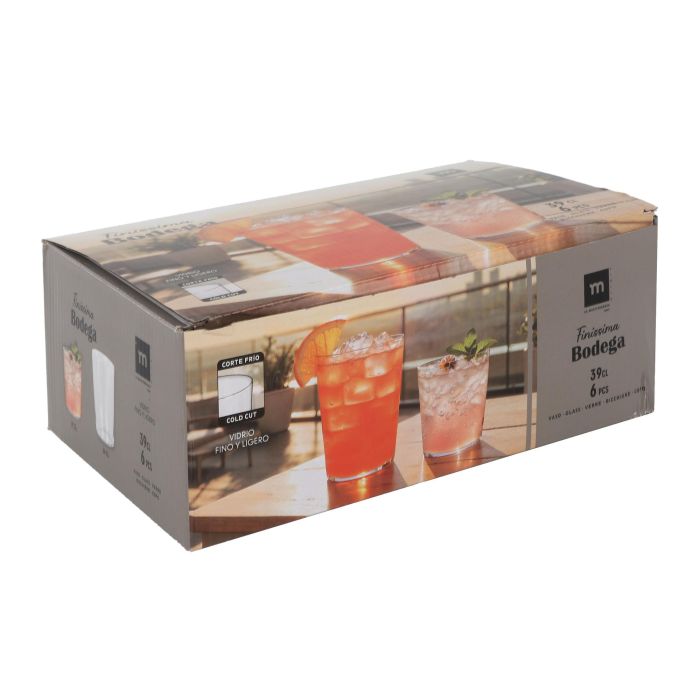 La Mediterranea - Vaso Bodega 'Finissima Bodega', 39 Cl (390 ml), Vidrio (24 Unidades) 2