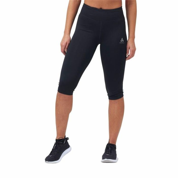 Pantalón Pirata Deportivo para Mujer Odlo 3/4 Essential Negro 0 Pantalón Pirata Deportivo para Mujer Odlo 3/4 Essential Negro 0