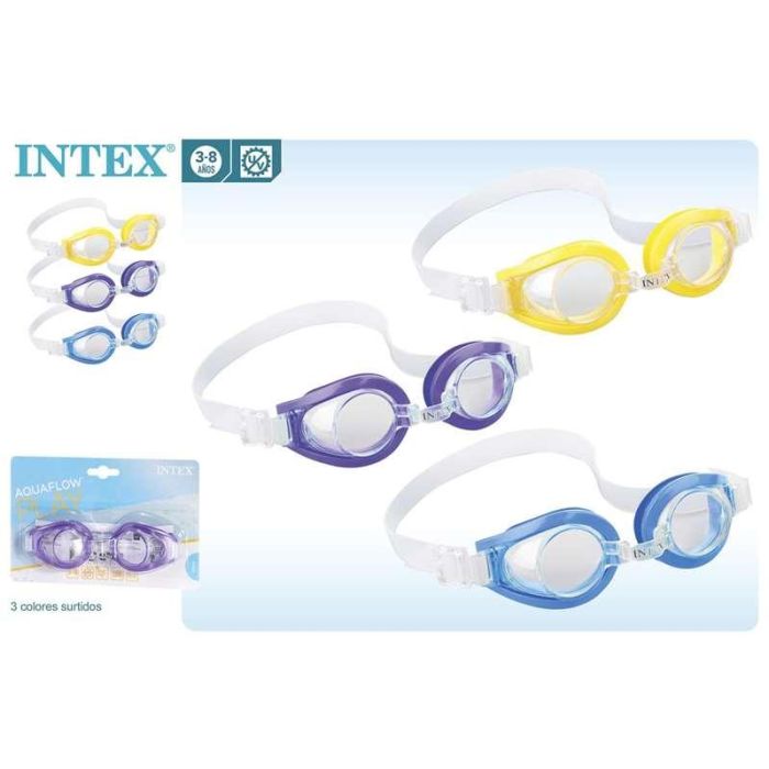 Intex Lente Natación Infantil Play Goggles para Niños de 3 a 8 Años - Modelos Surtidos 10