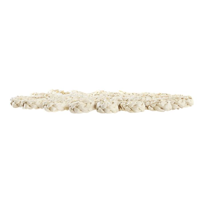 DKD Home Decor Individual Balines Natural Fibra Maíz y Poliéster 38 x 1 x 38 cm (4 Unidades) 2