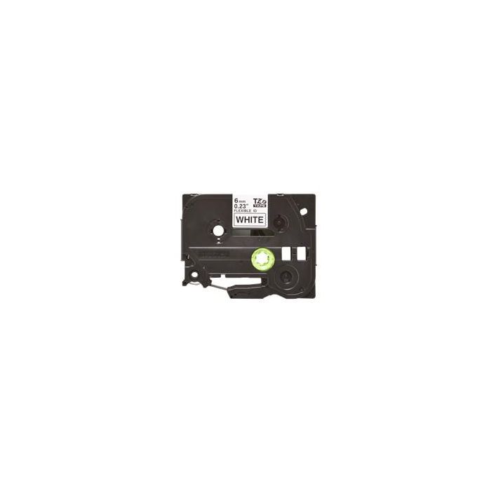 Brother Cinta Rotuladora Laminada Flexible Texto Negro Sobre Blanco 6 mm x 8 m 1 Brother Cinta Rotuladora Laminada Flexible Texto Negro Sobre Blanco 6 mm x 8 m 1