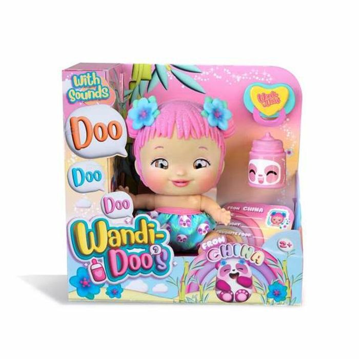 Muñeco wandi-doo asian 20 cm ¡habla mediante el lenguaje universal de los bebes! incluye biberón y chupete Muñeco wandi-doo asian 20 cm ¡habla mediante el lenguaje universal de los bebes! incluye biberón y chupete