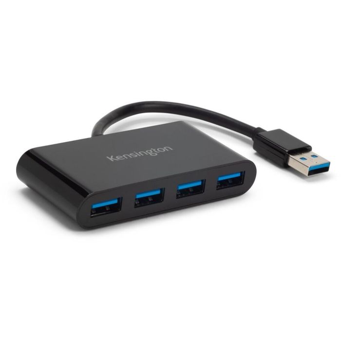Hub USB Kensington K39121EU Negro 3 Hub USB Kensington K39121EU Negro 3