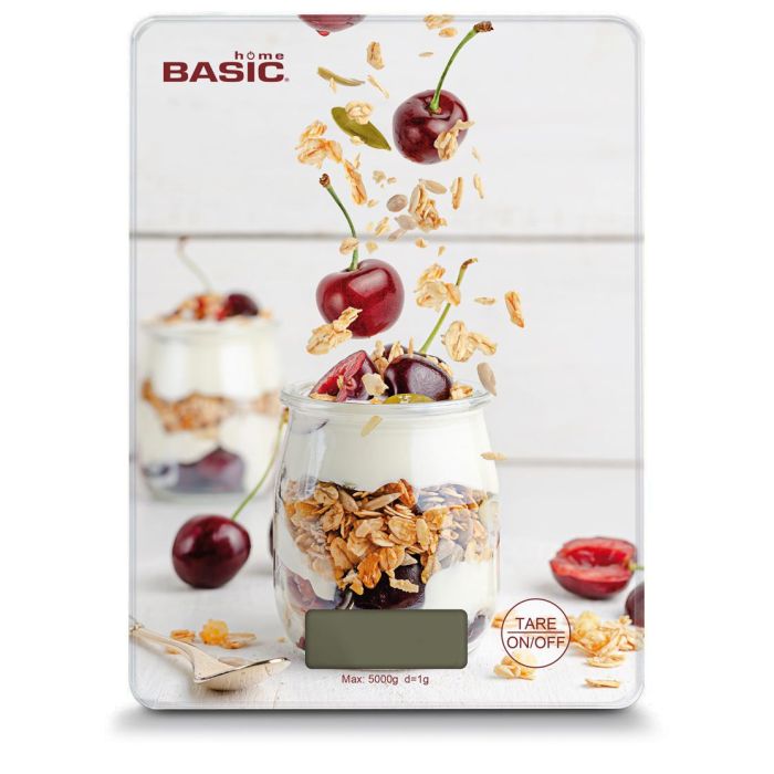 Basic Home Báscula de Cocina Digital 5 kg Cuadrada Decorativa Basic 15,3 x 20,3 x 1,6 cm (8 Unidades) 4