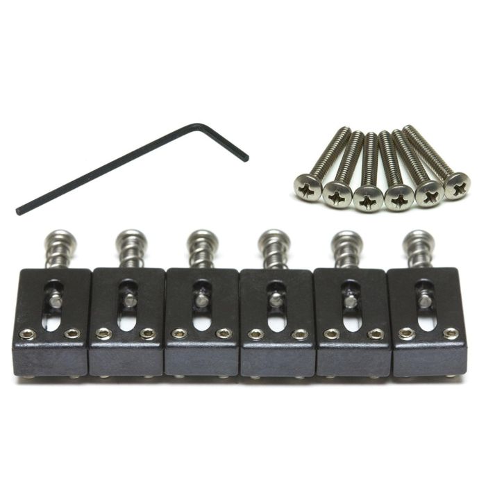 Graphtech String Saver Saddle Strat & Tele Style 2-3/16" Spaced (6 Pcs)