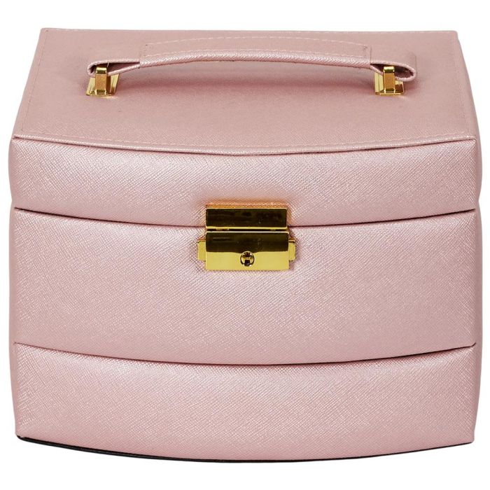 Home Deco Factory Joyero 3 Niveles Con Espejo Pour Elle Plástico 6 Home Deco Factory Joyero 3 Niveles Con Espejo Pour Elle Plástico 6