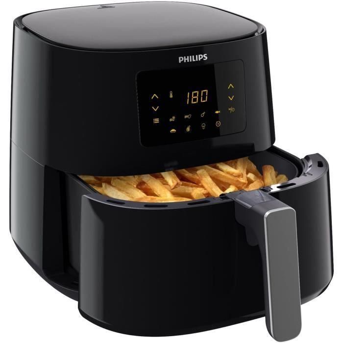 Philips HD9270/70 Airfryer XL Serie 3000, Freidora sin aceite con Tecnología Air Rapid, 1.2 kg, 7 programas preestablecidos, Negro 1 Philips HD9270/70 Airfryer XL Serie 3000, Freidora sin aceite con Tecnología Air Rapid, 1.2 kg, 7 programas preestablecidos, Negro 1