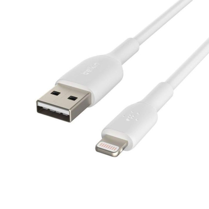 Cable USB a Lightning Belkin CAA001BT1MWH Blanco 1 m 4