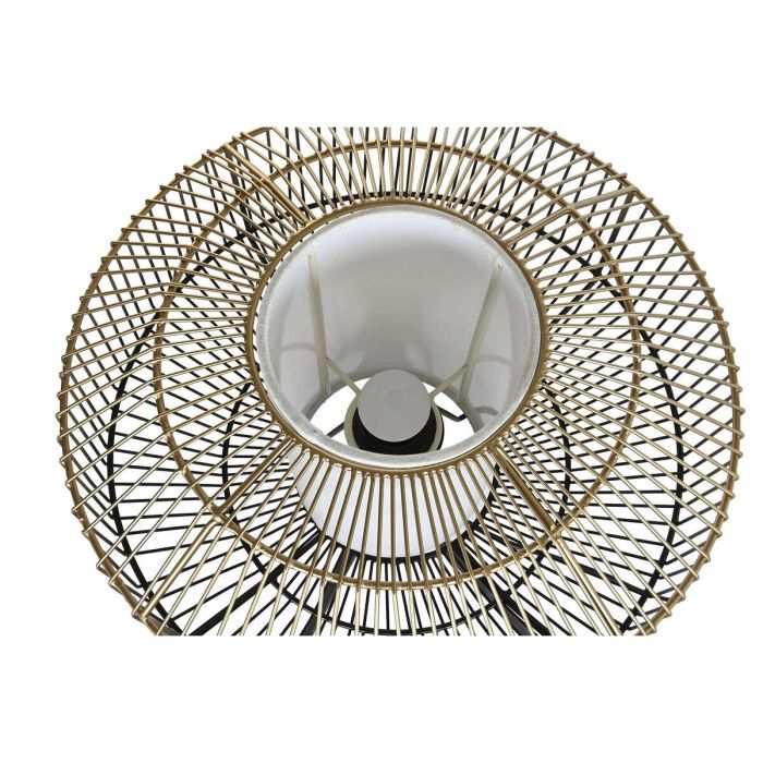 Lámpara de Pie DKD Home Decor Negro Dorado Hierro 50 W 220 V 39 x 39 x 103 cm 3 Lámpara de Pie DKD Home Decor Negro Dorado Hierro 50 W 220 V 39 x 39 x 103 cm 3