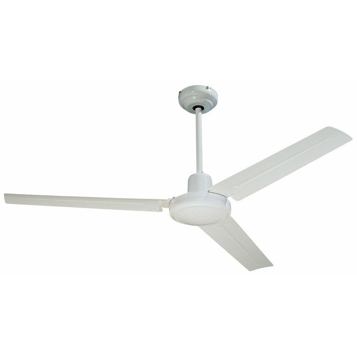 FARELEK - SEYCHELLES Ø 122 cm - Ventilador de techo reversible - 3 aspas de metal lacado blanco - 112416 2