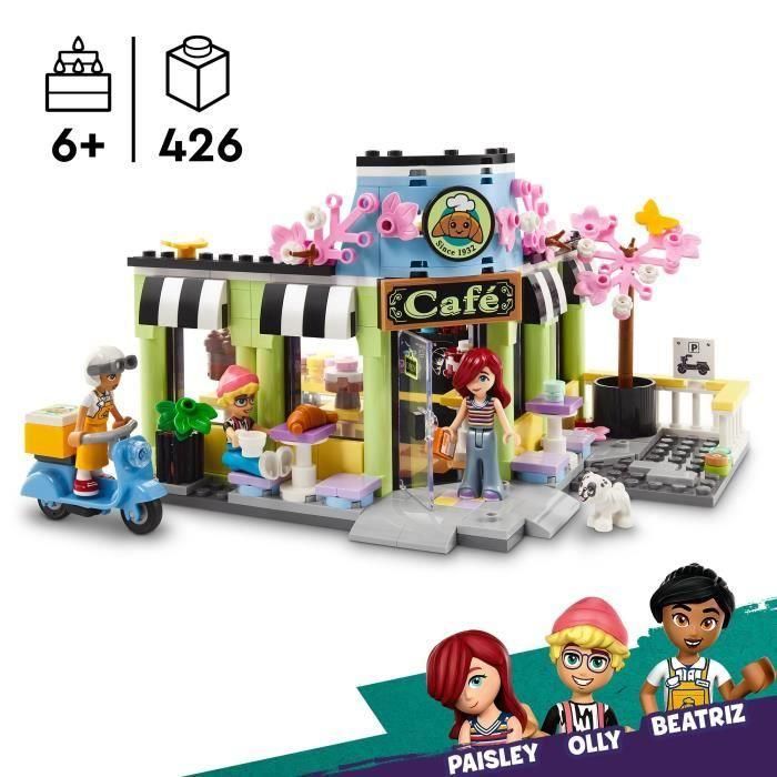 Lego Friends Cafetería de Heartlake City Set de Construcción Temático Infantil – Recomendado para Niños de 6 Años en Adelante 1 Lego Friends Cafetería de Heartlake City Set de Construcción Temático Infantil – Recomendado para Niños de 6 Años en Adelante 1