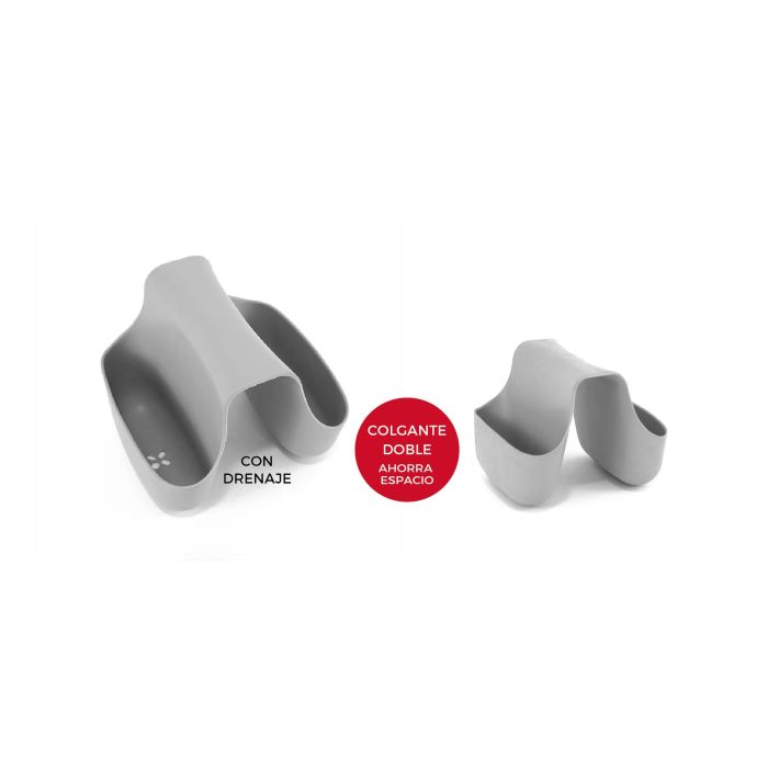 Quttin Organizador de Limpieza Colgante para Cocina 12.5 x 9.5 x 10 cm (24 Unidades) 2 Quttin Organizador de Limpieza Colgante para Cocina 12.5 x 9.5 x 10 cm (24 Unidades) 2