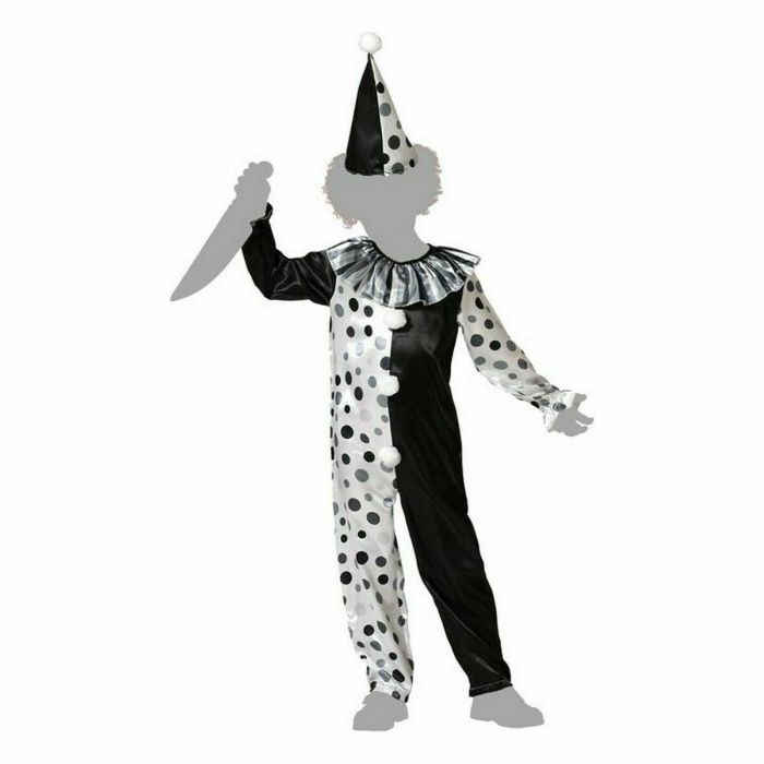 Disfraz para Niños Gris Payaso Infantil 3
