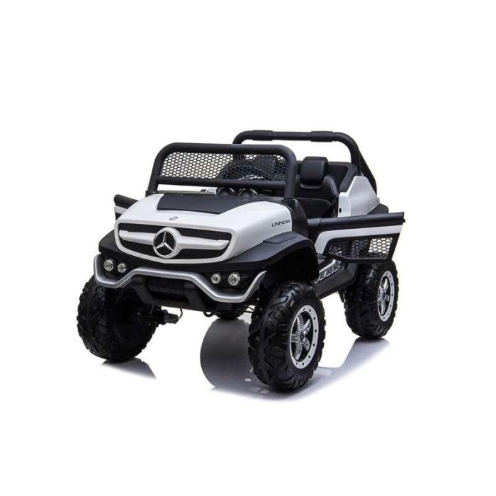 Coche mercedes unimog white bateria 12v 128 x 86 x 84cm runruntoys 6 Coche mercedes unimog white bateria 12v 128 x 86 x 84cm runruntoys 6