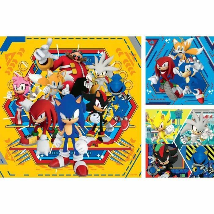 Ravensburger Puzzle 3x49 Piezas Las Aventuras de Sonic 4005555011330 A Partir de 5 Años 4 Ravensburger Puzzle 3x49 Piezas Las Aventuras de Sonic 4005555011330 A Partir de 5 Años 4