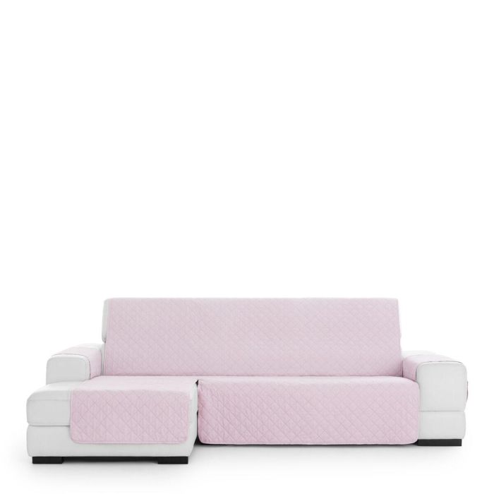 Funda para chaise longue de brazo corto izquierdo Eysa MONTBLANC Rosa 100 x 110 x 240 cm