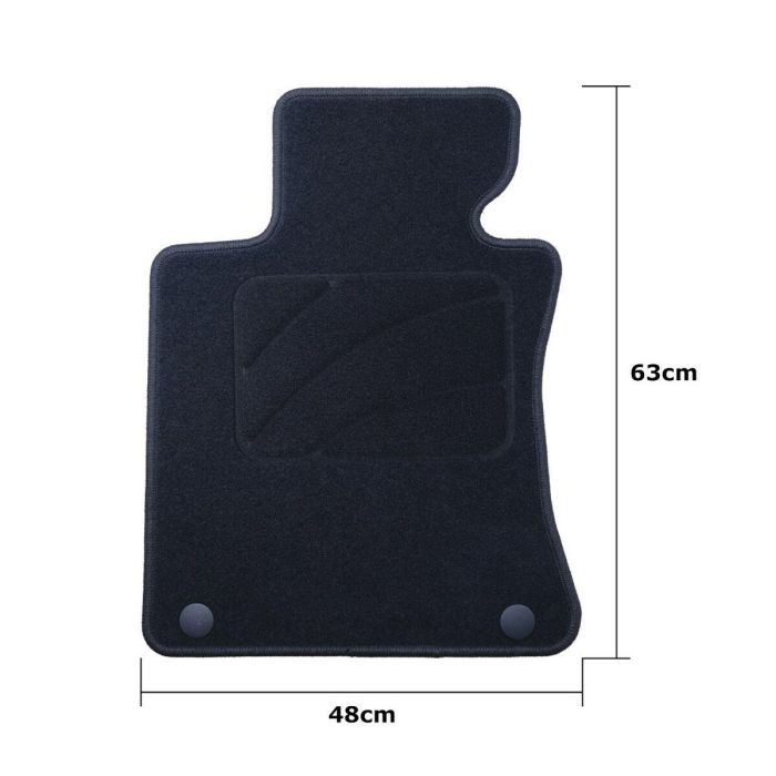 Set de Alfombrillas para Coche OCC Motorsport OCCBW0013YE Bmw E63 Serie 6 Coupe 2 Set de Alfombrillas para Coche OCC Motorsport OCCBW0013YE Bmw E63 Serie 6 Coupe 2