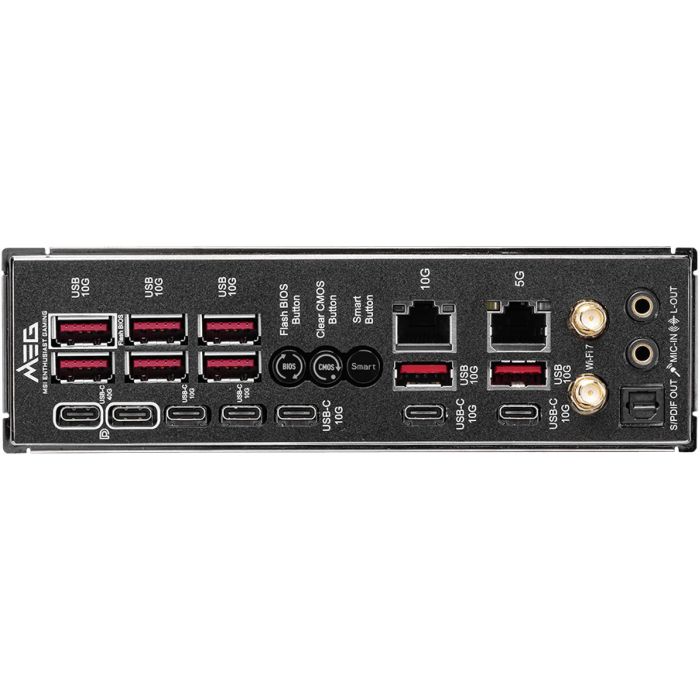 MSI MEG X870E GODLIKE (AM5) Placa Base para AMD Ryzen 7000, 8000, 9000 Series DDR5 ATX Extendida 4