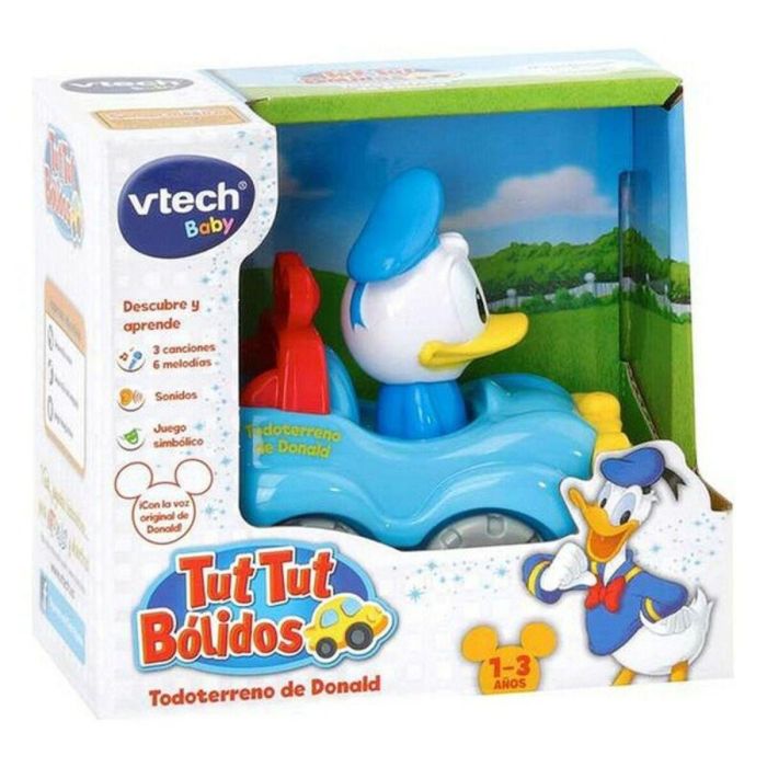 Vtech Tut Tut Bólidos Disney: Vehículo Mickey y Amigos con Luces y Sonidos, Edad 1-5 Años, Surtido, Pilas AAA Incluidas 2