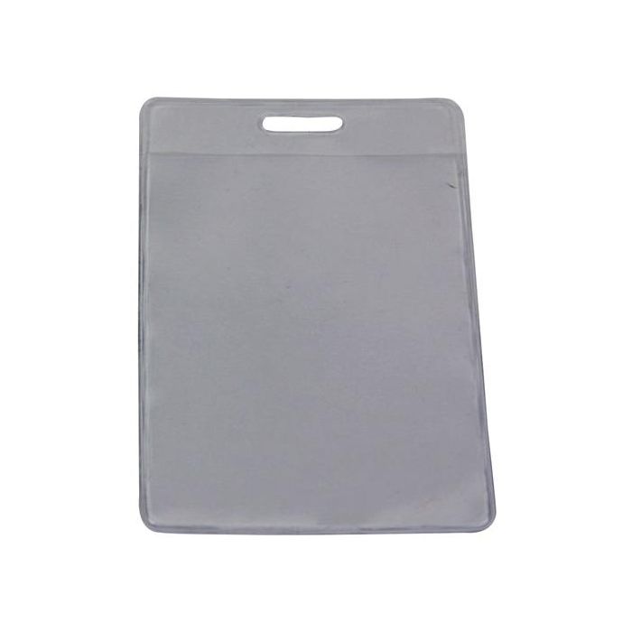 Funda Distintivo Iberplas Transparente Natural Sin Pinza 90X62Mm Paquete De 50