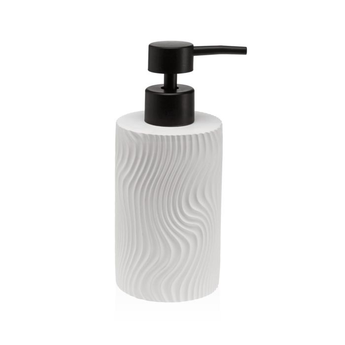 Dispensador Jabón Ondas Blanco Versa 7X17CM (2 Unidades) Dispensador Jabón Ondas Blanco Versa 7X17CM (2 Unidades)