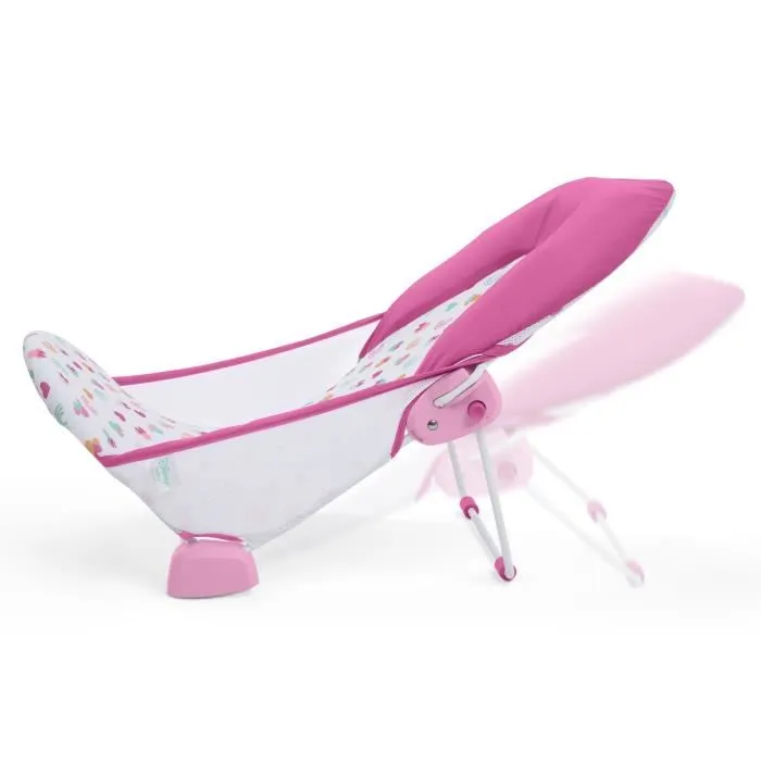 Bright Starts Disney Baby Asiento de Baño Plegable Minnie Rosa para Niña
