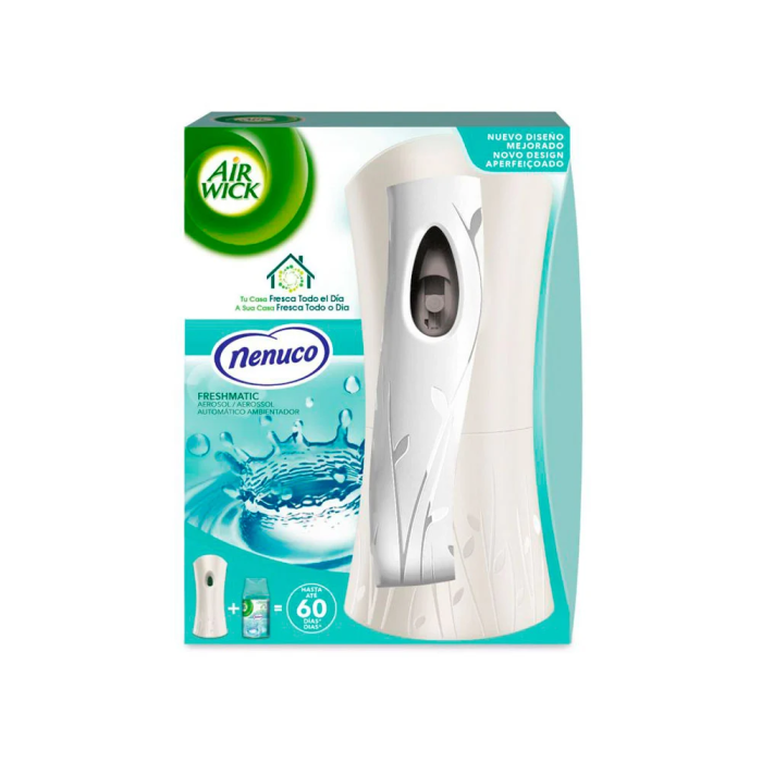 Air wick Freshmatic Ambientador Spray Automático Incluye Recambio Nenuco 250 ml 1