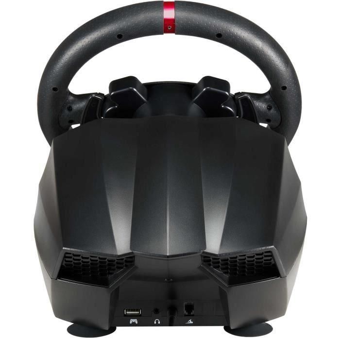 Subsonic GS950-X Volante de Carreras 900° con Palanca de Cambios Manual, 3 Pedales y Levas 4