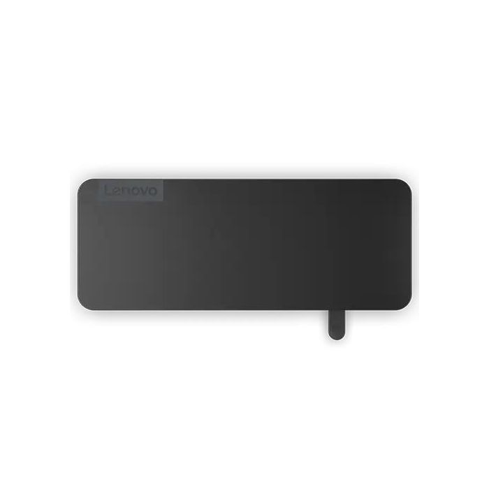 Lenovo USB-C Slim Travel Dock - Adaptador Portátil con Expansión de Puertos, Soporte para Pantallas de Alta Resolución y Carga Óptima Lenovo USB-C Slim Travel Dock - Adaptador Portátil con Expansión de Puertos, Soporte para Pantallas de Alta Resolución y Carga Óptima