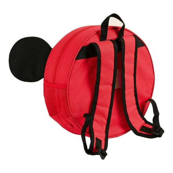 Mochila Infantil 3D Mickey Mouse Clubhouse Rojo Negro (31 x 31 x 10 cm) 3 Mochila Infantil 3D Mickey Mouse Clubhouse Rojo Negro (31 x 31 x 10 cm) 3