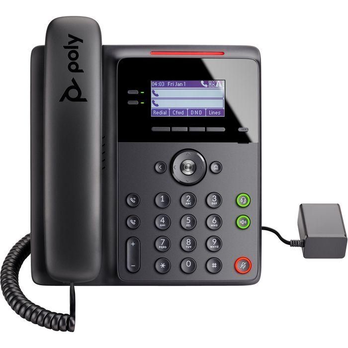Poly Edge B30 IP Phone and PoE-enabled Poly Edge B30 IP Phone and PoE-enabled