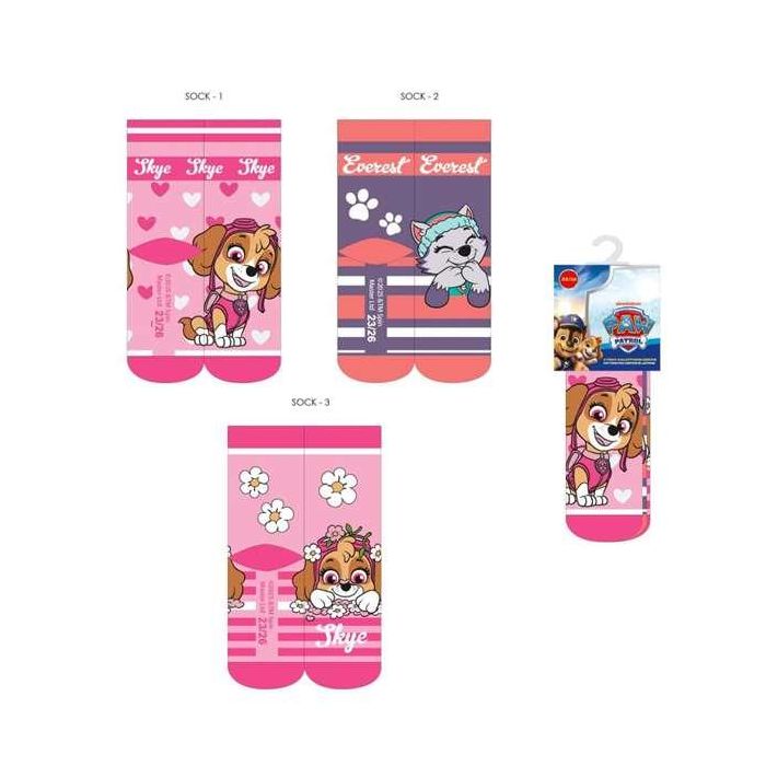 Cerdá Pack Calcetines Niña Paw Patrol Talla Calzado 31-34