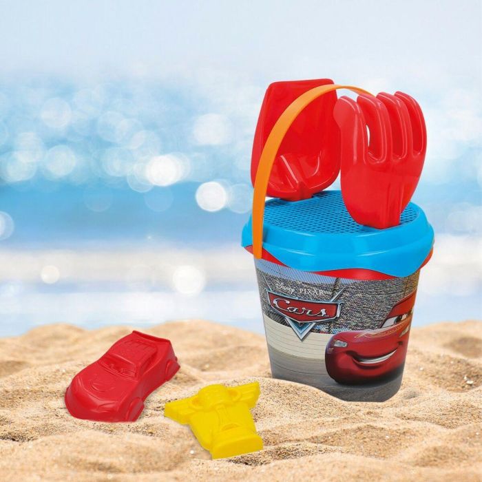 Set de Juguetes de Playa Cars Polipropileno (12 Unidades) 3 Set de Juguetes de Playa Cars Polipropileno (12 Unidades) 3