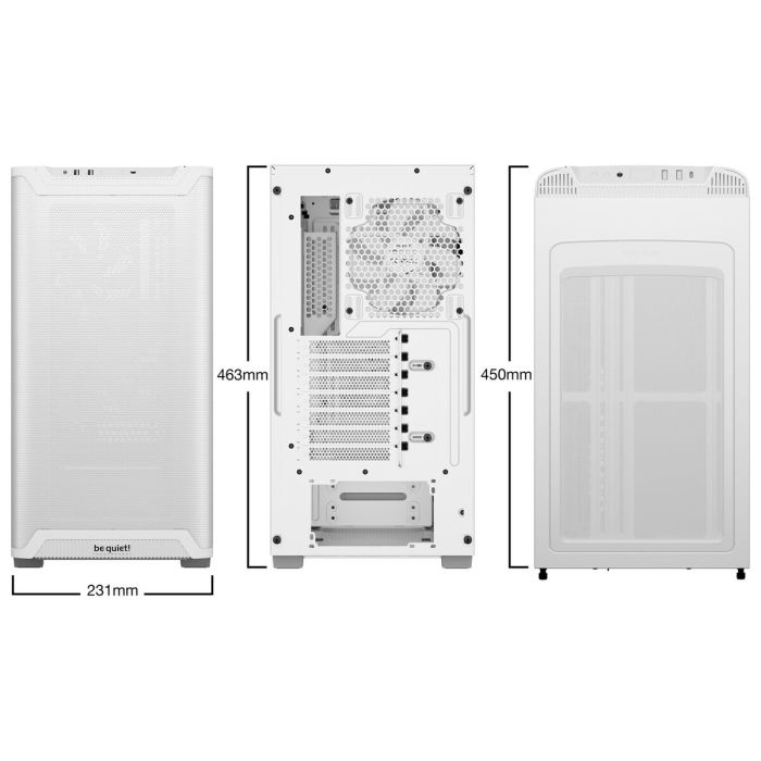 Caja Micro ATX Be Quiet! BG075 Blanco 6 Caja Micro ATX Be Quiet! BG075 Blanco 6