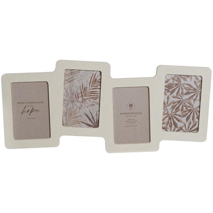 Marco Multifoto Scandi DKD Home Decor Beige 2 x 22 x 50 cm Marco Multifoto Scandi DKD Home Decor Beige 2 x 22 x 50 cm