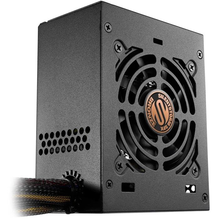 Sharkoon SilentStorm SFX Bronze Fuente Alimentación para PC 450W 80 PLUS Bronze SFX con Adaptador ATX 20+4 Pin Negro
