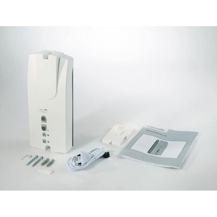 Schellenberg Enrollador Rollodrive 55 22725 para Persianas, Fácil Instalación, Detección de Obstáculos, Bajo Consumo, para Cintas 14mm/23mm 2