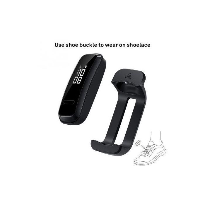 PULSERA CUANTIFICADORA HUAWEI BAND 3E - PANTALLA 1.27CM - BT - RESISTENTE AL AGUA - ADAPTADOR PARA CALZADO - ALERTAS 3