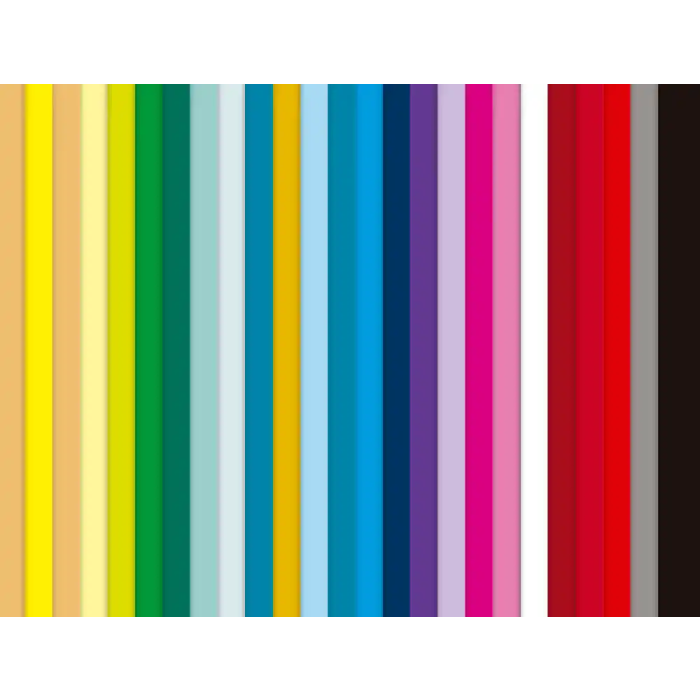 Liderpapel Papel Color A4 80gr Paquete de 100 Hojas (25 Colores Surtidos) 6