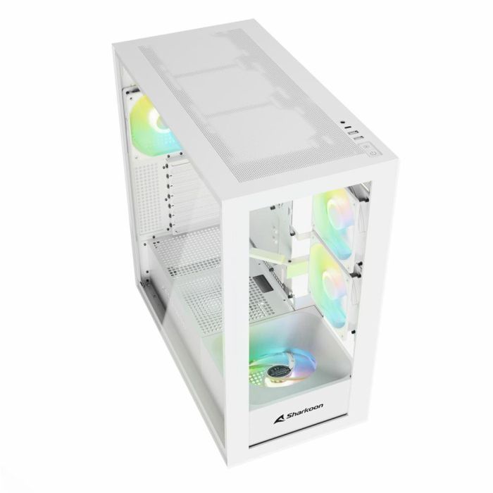 Midi Sharkoon Rebel C60 RGB White 2 Midi Sharkoon Rebel C60 RGB White 2