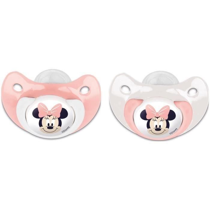 Set de 2 chupetes anatómicos Minnie Disney +6 meses Set de 2 chupetes anatómicos Minnie Disney +6 meses