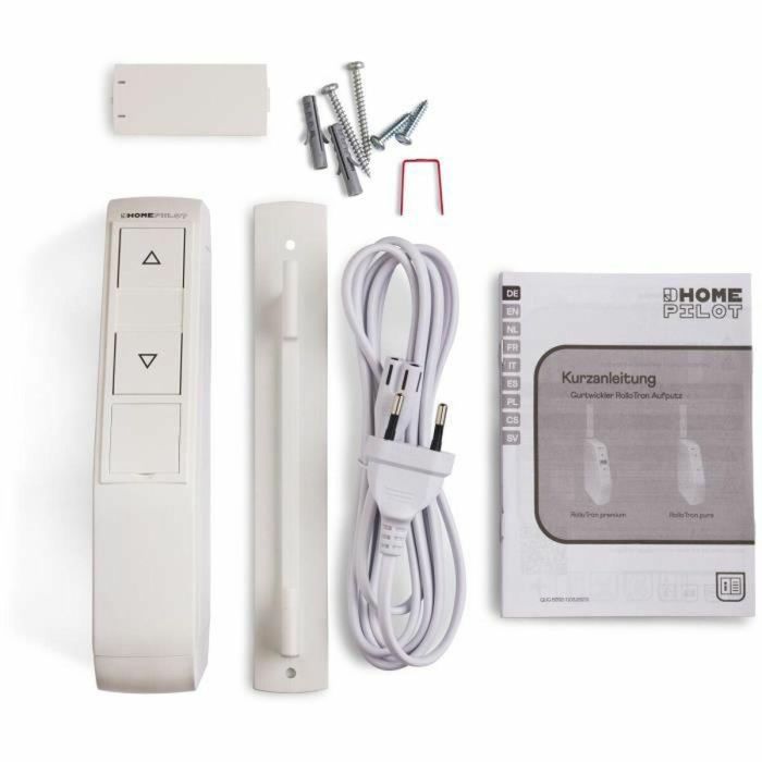 Home Pilot Enrollador de correa de pared 10152330 - Fuerza de tracción: 30 kg - Función de memoria de 24 h 2