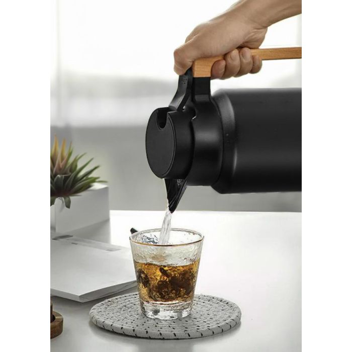 Jarra Termo Acero Wood 1200 ml - Inde (4 Unidades) 2 Jarra Termo Acero Wood 1200 ml - Inde (4 Unidades) 2