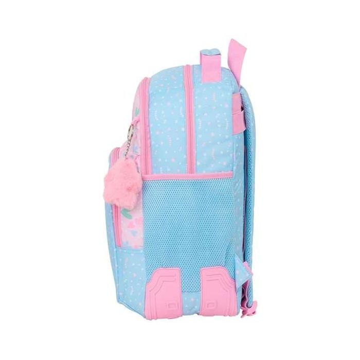 Blackfit8 Mochila Doble Adaptable a Carro "Smile" 32x42x15 cm 2 Blackfit8 Mochila Doble Adaptable a Carro "Smile" 32x42x15 cm 2