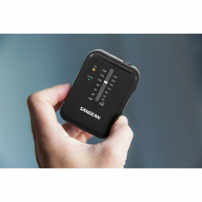 Radio Portátil Sangean SR-32 Negro AM/FM 7 Radio Portátil Sangean SR-32 Negro AM/FM 7